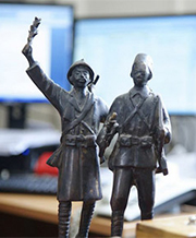 Models of soldiers