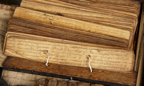 Ancient Buddhist scrolls