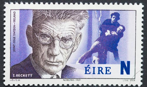 Samuel Beckett Irish postage stamp
