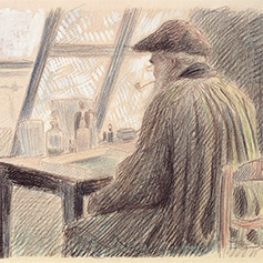 Lucien Pissarro, Camille Pissarro Etching, Collection of the Whitworth Art Gallery, the University of Manchester