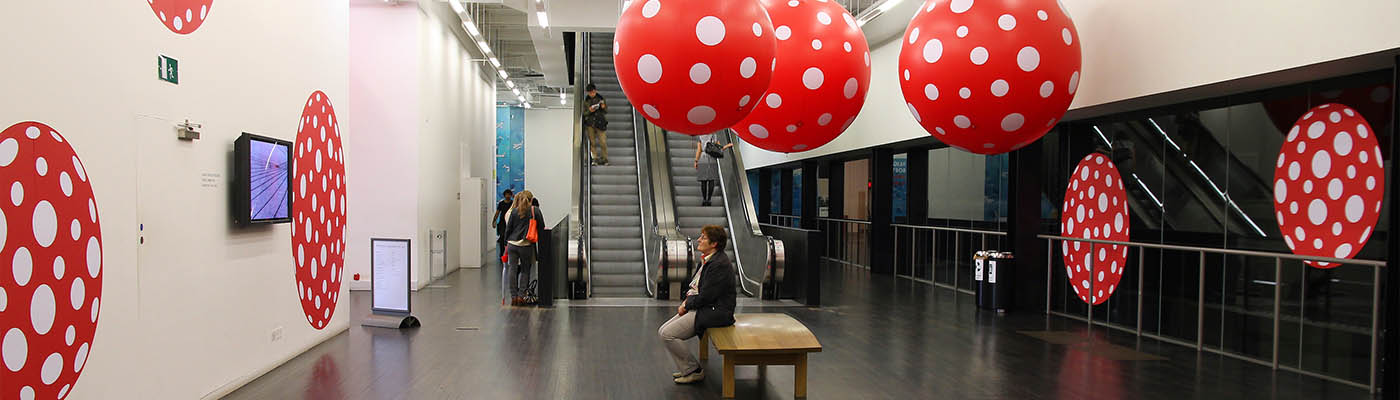 Shot of an installation at the Tate Modern