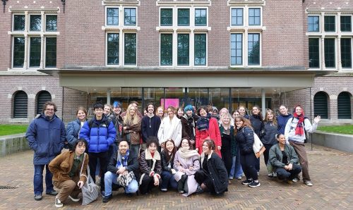 Second year undergraduates at the Tropenmuseum, Amsterdam, as part of the European Art History Field Trip 2023