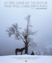 Cover of 'At the door of the house who will come knocking'.