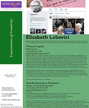 Elisabeth Lebovici event poster