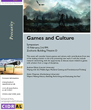 Games Culture poster