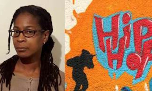 Dr Joy White and hip hop graffiti.