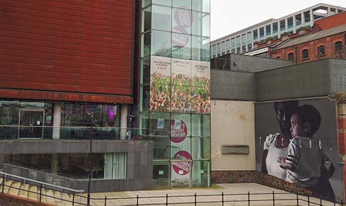 The exterior of the People's History Museum 