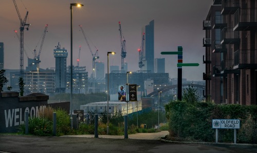 City view of Manchester