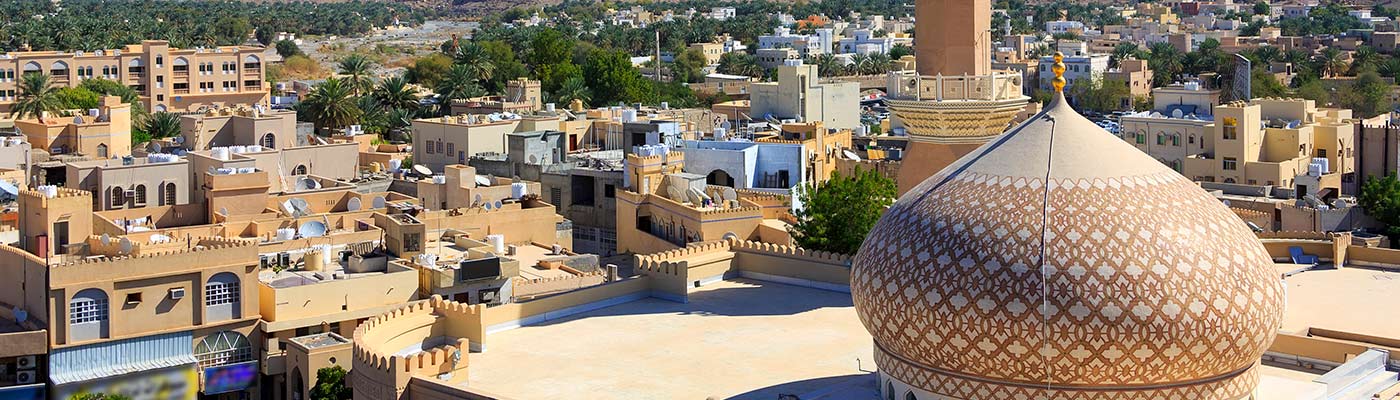 Panorama of Nizwa, Oman