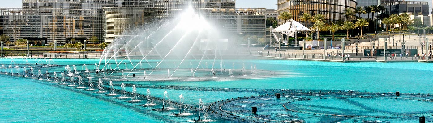 Fountains in Dubai