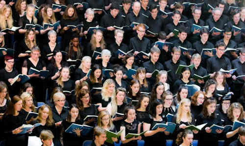 University of Manchester Chorus singers