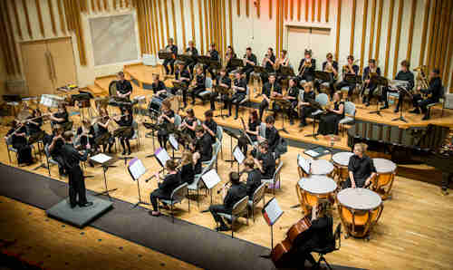 Wind Orchestra in concert