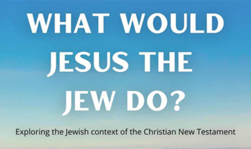 What would Jesus the Jew do logo