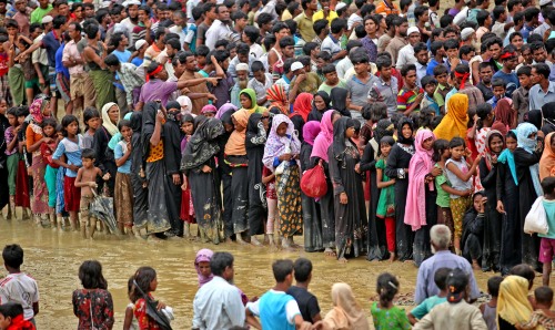 A group of religious people