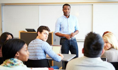 Students in a workshop